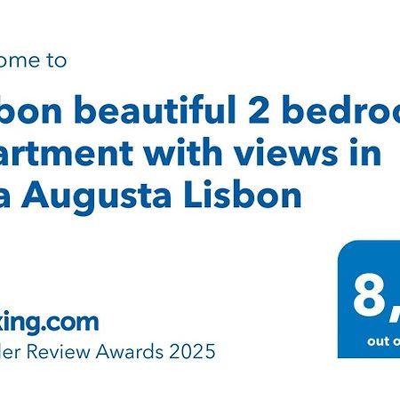 Lisbon Beautiful 2 Bedroom Apartment With Views In Rua Augusta Lissabon Exterior foto